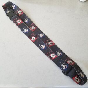 Disney Mickey Mouse luggage strap black